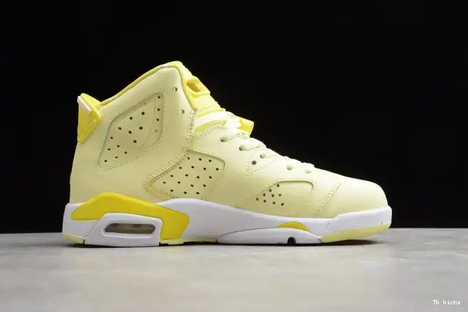 Rep TBK 543390-800 Floral (GS) Air Jordan Yellow 6 Dynamic Retro 0510